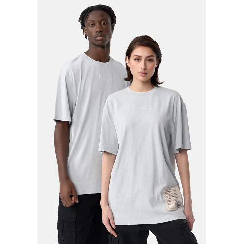 Karl Kani Unisex κοντομάνικη μπλούζα Small Signature Destroyed Tee